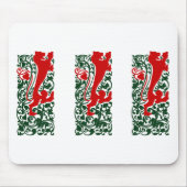 ウィル・ブラッドリー・ヘラルディックライオン マウスパッド (正面)