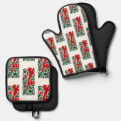 ウィル・ブラッドリー・ヘラルディックライオン 鍋つかみ&鍋敷きセット (正面/裏面)