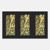 ウィル・ブラッドリー・ヘラルディックライオン 長方形シール (正面)