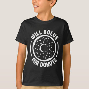 ウィル・ボーラスおもしろい糖尿病認識度Diabe Tシャツ