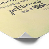 ウィル・ロジャースのユーモア引用文のポスター ポスター (角)