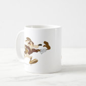 ウィル・E・コヨーテ™サッカー コーヒーマグカップ (正面左)