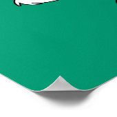 ウィル・E・コヨーテ・ダイビング爆弾 ポスター (角)