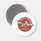 ウィル・E・コヨーテ・天才 マグネット (正面/裏面)