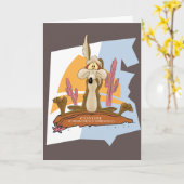 ウィル・E・コヨーテ(肉食性重症) カード (黄色い花)