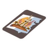 ウィル・E・コヨーテ（肉食性重症） マグネット (左側)