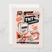 ウィル・E・コヨーテ™ | ACME TNTダイナマイトプランジャー ポストカード (正面/裏面)