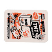 ウィル・E・コヨーテ™ | ACME TNTダイナマイトプランジャー マグネット (横)