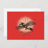 ウィル・E・コヨーテ™ | Genius – 脳が移動する ポストカード (正面/裏面)