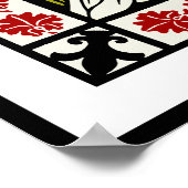 ウィル・H・ブラッドリーによるアールヌーボー・ピーコックのポスター ポスター (角)