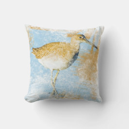 ウィレットショアバードビーチアート クッション