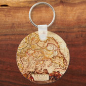 ウィレムジャンツォオンブレウオールドドイツ地図コレクション キーホルダー (正面)