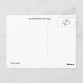 ウィレムスタッド クーラソー ポストカード (裏面)