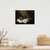 ウィレム・クラーシュ・ヘダ宴会ピース ポスター (キッチン)