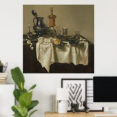 ウィレム・クレズ・ヘダによるミンスパイの宴会 ポスター (ホームオフィス)