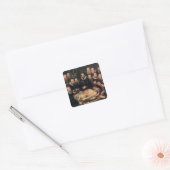 ウィレム・ヴァン・ダー博士の解剖学のレッスン スクエアシール (封筒)