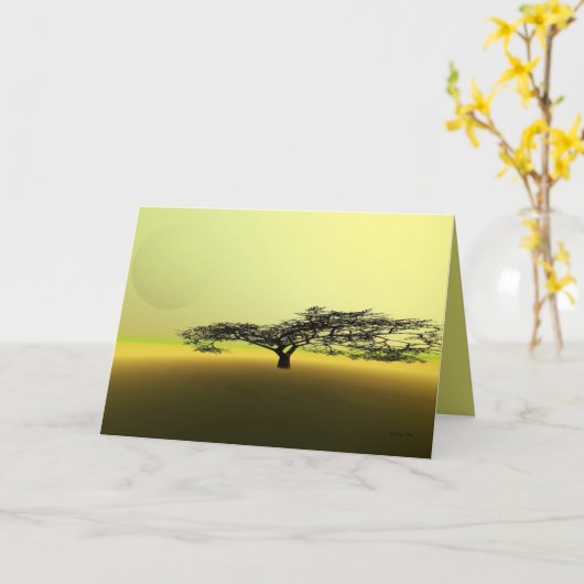 ウィロウェイ カード (黄色い花)