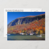 ウィロウバイレイク&山ピスガ ポストカード (正面/裏面)