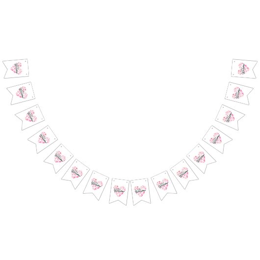 ウィローが大好き バンティングフラッグ (全)