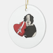 ウィローとライリー セラミックオーナメント (左)