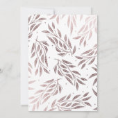 『ウィローの下2』写真を使った結婚式の出欠確認カード セーブザデート (裏面)