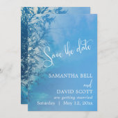 ウィローイーサリードリーミー空の日を保存 招待状 (正面/裏面)