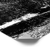 ウィローキャンバスの間引き ポスター (角)