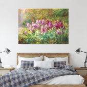 ウィローズとアイリスバイザクリーク キャンバスプリント (インサイチュ (寝室))