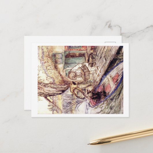 ウィローズのはがきに風 ポストカード (正面/裏面インサイチュ)