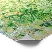 ウィローズの下に座る女性 – Claude Monetファインアート ポスター (角)