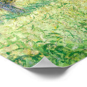 ウィローズの下に座る女性 – Claude Monet ポスター (角)