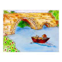 ウィローズラットとモグラのボートシーンの風