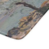 ウィローツリーバイザレイク(スイスの風景) カッティングボード (角)