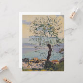 ウィローツリーバイザレイク（スイスの風景） カード (正面/裏面インサイチュ)