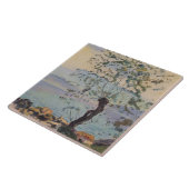 ウィローツリーバイザレイク（スイスの風景） タイル (側面)