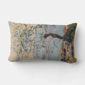 ウィローツリーバイザレイク（スイスの風景） ランバークッション (裏面)