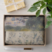 ウィローツリーバイザレイク（スイスの風景） 薄葉紙 (ギフト)