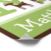 ウィローディアーレター&ネームウォールアートポスター ポスター (角)