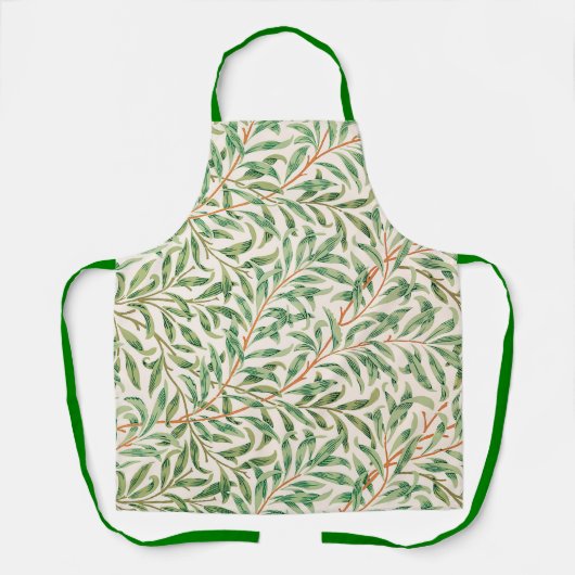 ウィローバウbyウィリアム・モリス エプロン (正面)