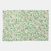 ウィローバウWilliam Morrisパターン キッチンタオル (横)