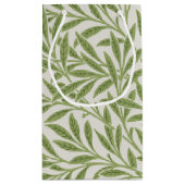 ウィローパターンウィリアムモリススモール抱き枕 スモールペーパーバッグ (裏面)