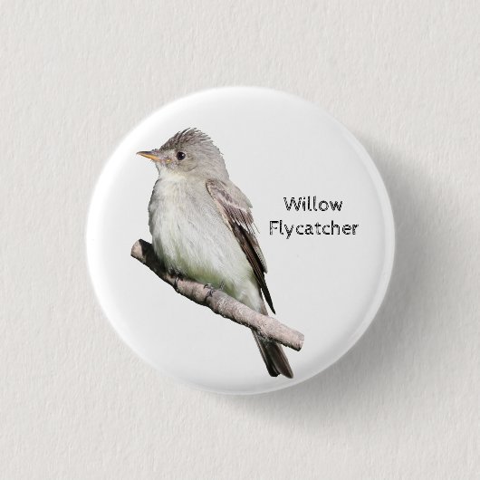 ウィローフライキャッチャー 缶バッジ (正面)