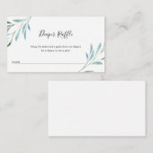 ウィローユーカリベビーオムツラッフル エンクロージャーカード (正面/裏面)