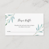 ウィローユーカリベビーオムツラッフル エンクロージャーカード (正面)