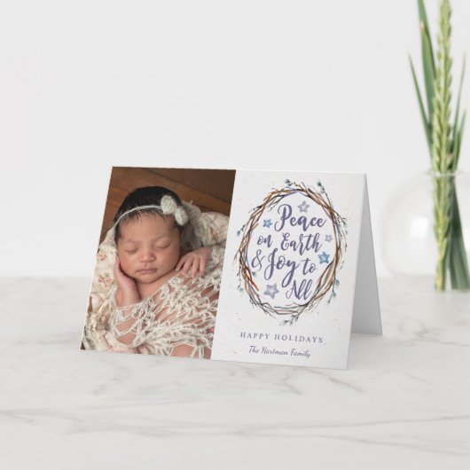 ウィローリース折り畳みホリデーカード シーズンカード (正面)