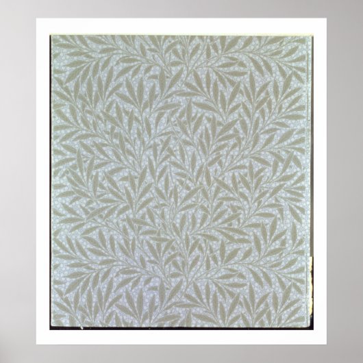 ウィロー壁紙デザイン, 1874 ポスター (正面)