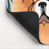 ウィロー風 – チョウ – マウスパッド (コーナー)