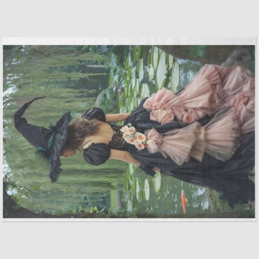 ウィロー魔女離れ向けティッシュペーパー 薄葉紙 (正面)