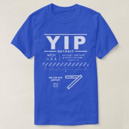 ウィロー・ラン空港 YIP Tシャツ