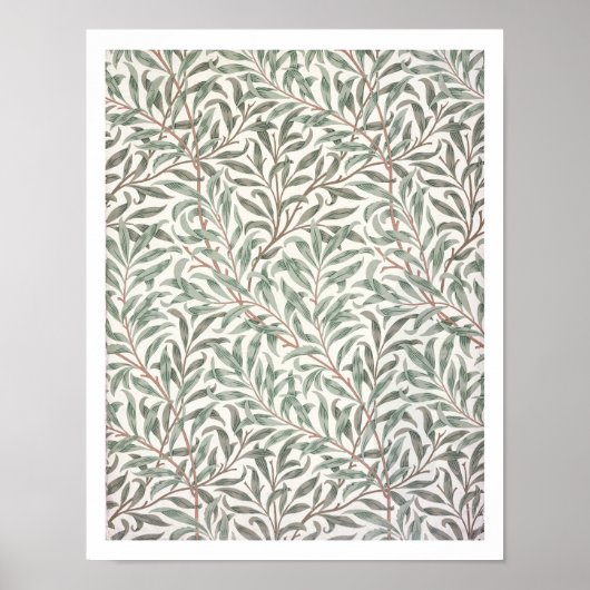 ウィローBough、壁紙デザイン, 1874 （壁紙） ポスター (正面)